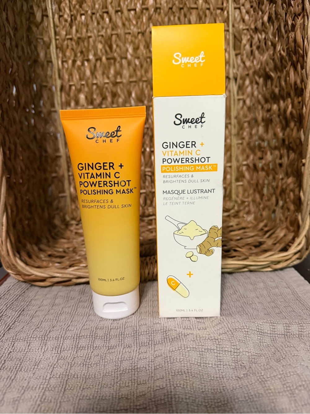 Sweet Chef Ginger + Vitamin C Polishing Mask — Orange Exfoliant